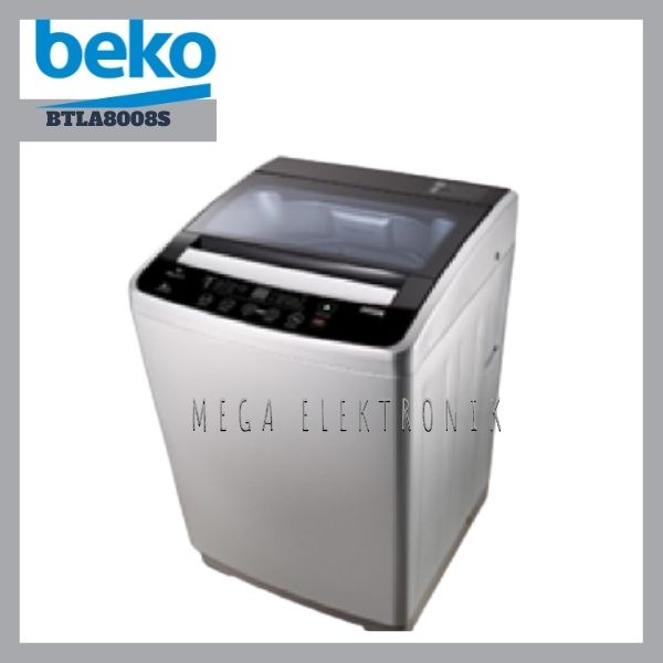 Beko  BTLA8008S Mesin Cuci Top Loading 8 Kg jabodetabek