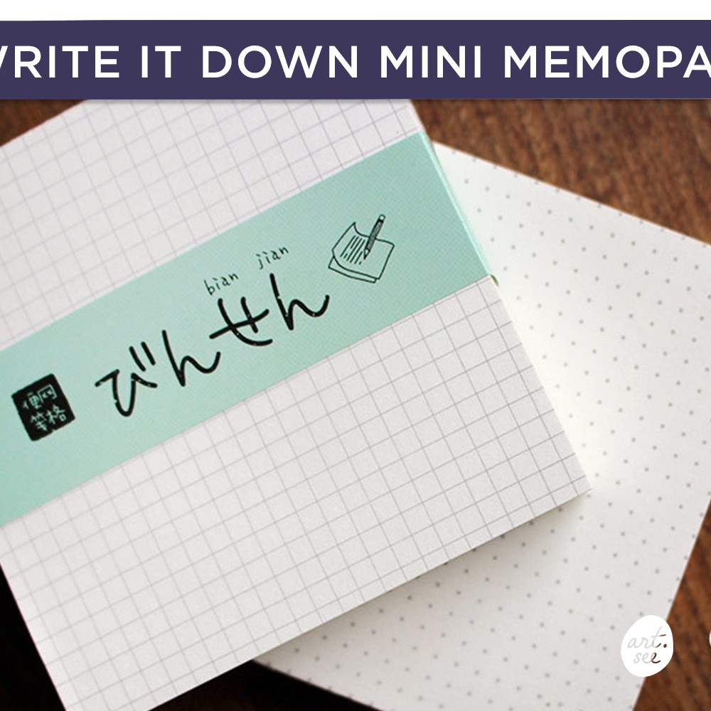 

Write It Down Mini Memopad