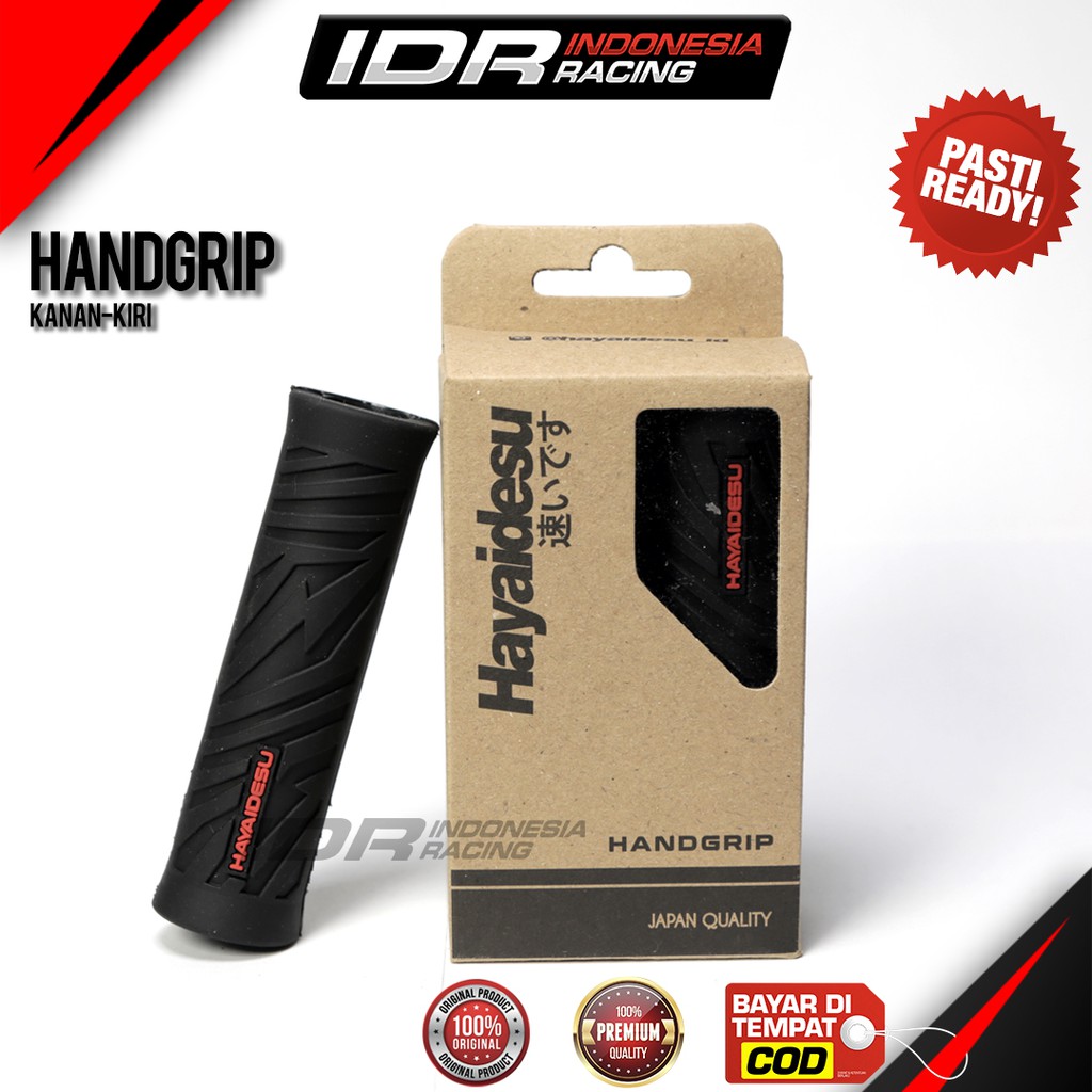 Handfat Handgrip Grip Hayaidesu Storm Stang Sarung Gas Universal Original Nmax Pcx Adv Vario Aerox Xmax Beat Scoopy Mio