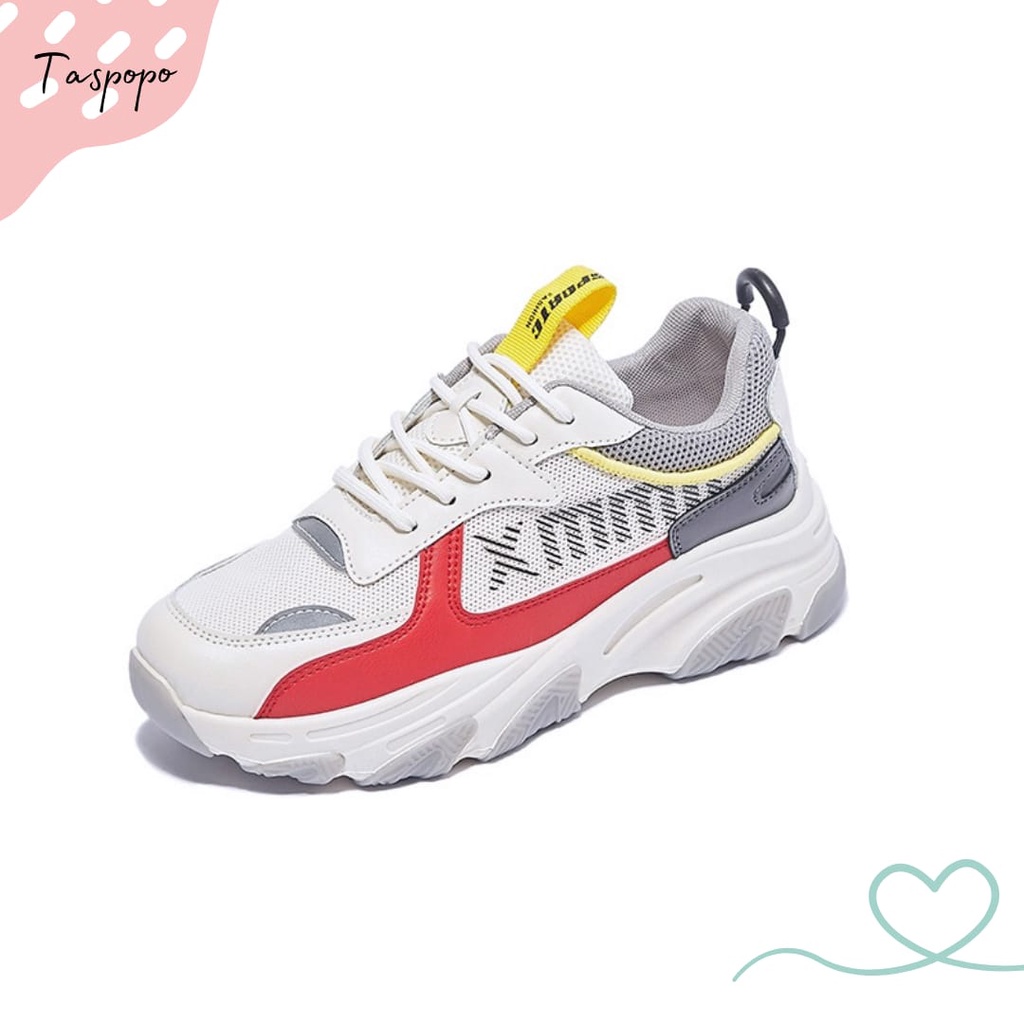 (Import) Taspopo Sneakers Wanita Korea Sepatu Kasual Wanita 1028