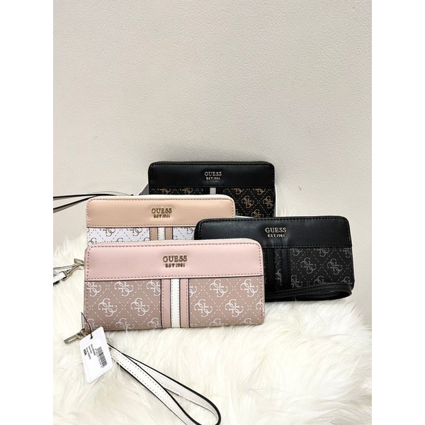Guess Kasinta 4g Logo Maxi Wallet Original / Dompet Guess Panjang / Dompet Guess Original / Guess Wa