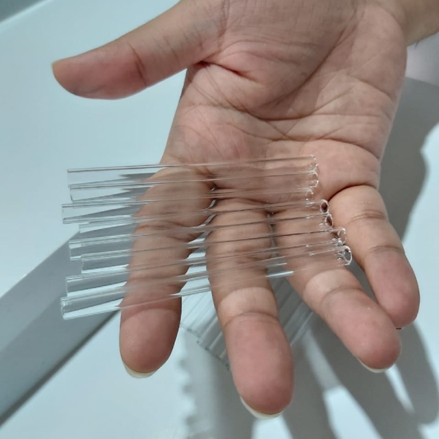 Pipet kaca pyrex tabung kaca pirex 8 cm