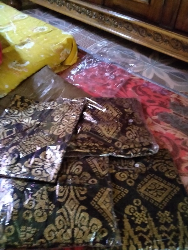 Batik Couple Keluarga Sania Ruffle Ori Ndoro Jowi Dnt