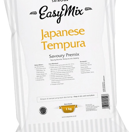 

PROMO [COD] Tepung tempura-Sriboga Easy Mix Japanese Tempura 1KG