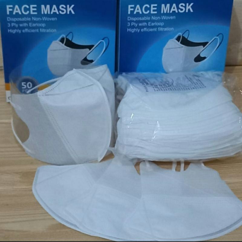 masker duckbill 50 pcs