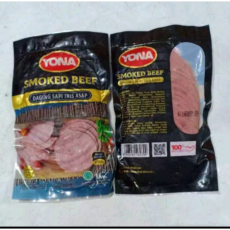 

YONA smoked beff 250gr