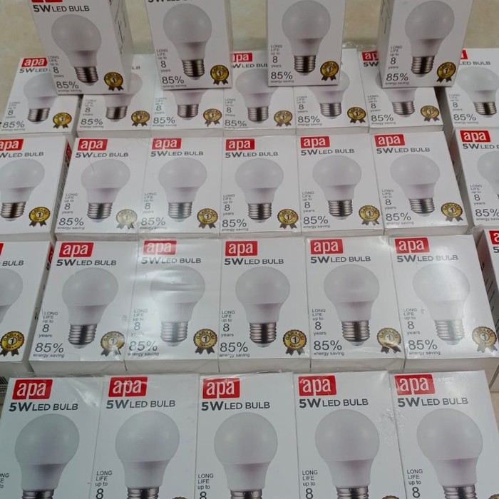 APA Bohlam Lampu Led 3w / 5w / 7w / 3 5 7 Watt produk ace Hardware