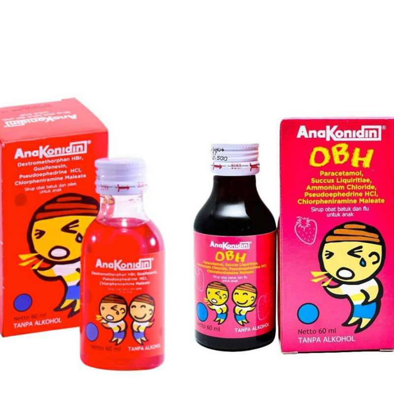 AnaKonidin Syrup Batuk 30ml/60ml ORIGINAL-BPOM