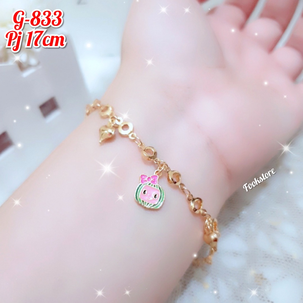 TERBARU GELANG RANTAI ANAK ABG MOTIF KARTUN