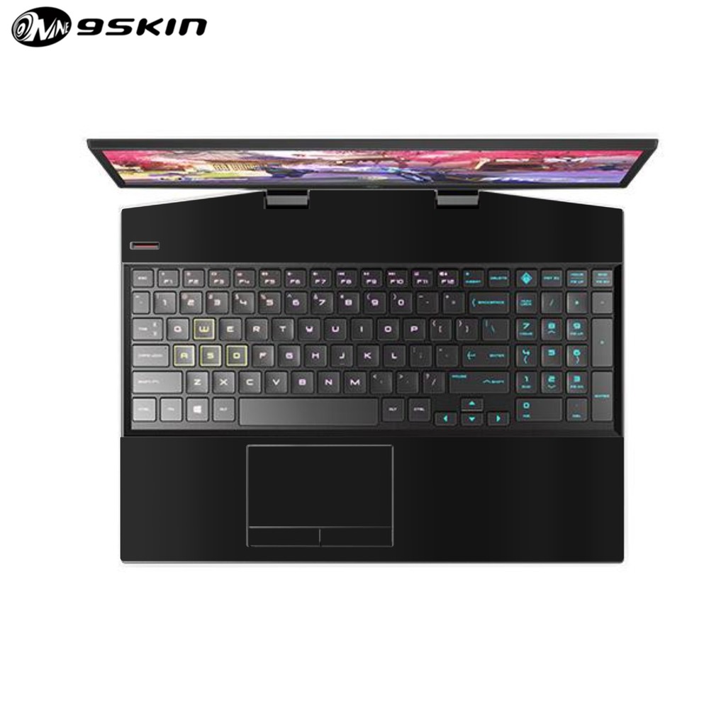9Skin - Premium Skin Laptop HP Omen i7 - 3M Black Doff (Inside)
