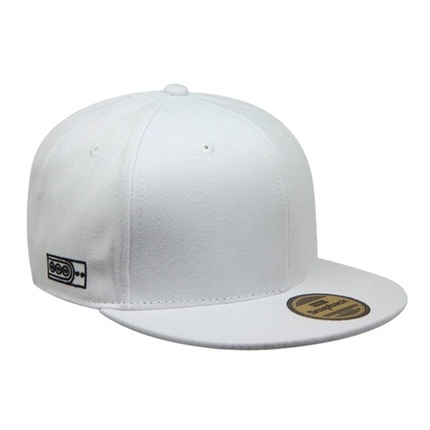 Snapback Topi Hiphop Dewasa Putih Polos Import