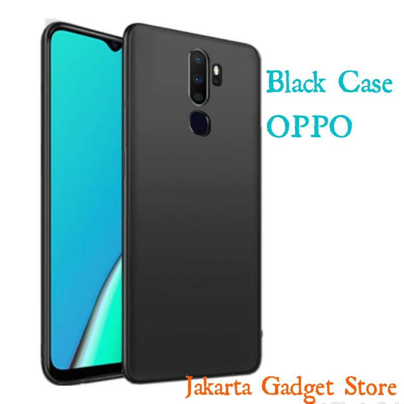 Black Case Jelly Oppo