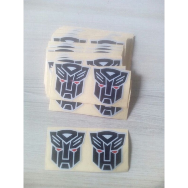 

sticker transpormer isi 2 cutting
