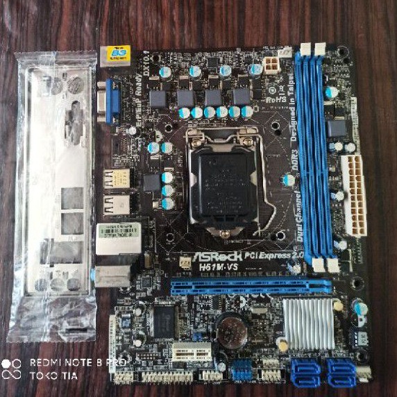 Asrock H61M-VS Soket 1150 support i7 3770