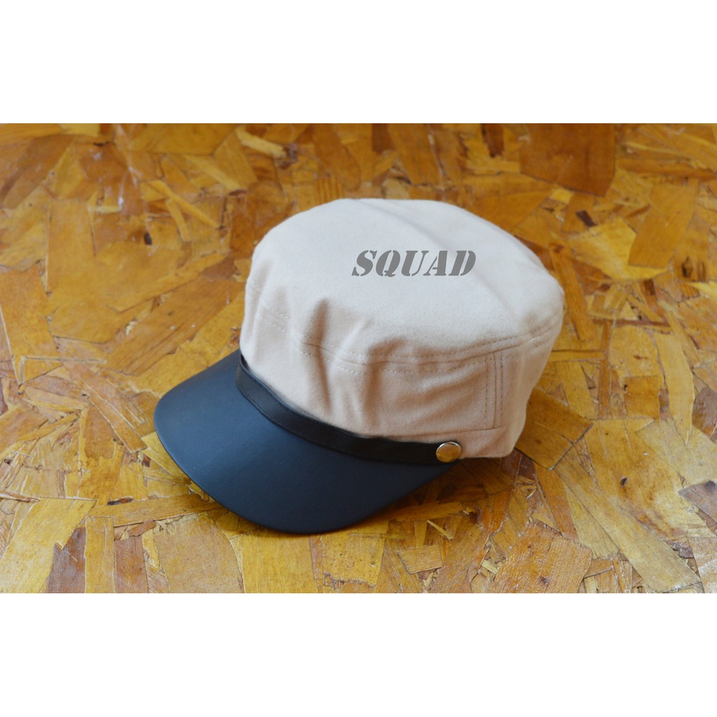 topi squad ajoee pria ariel - topi terkini