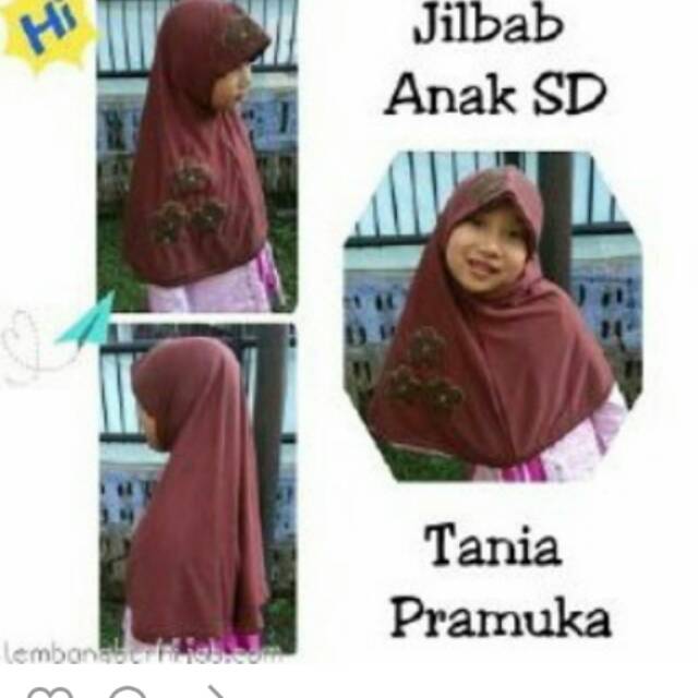 Jilbab sd tambang pramuka