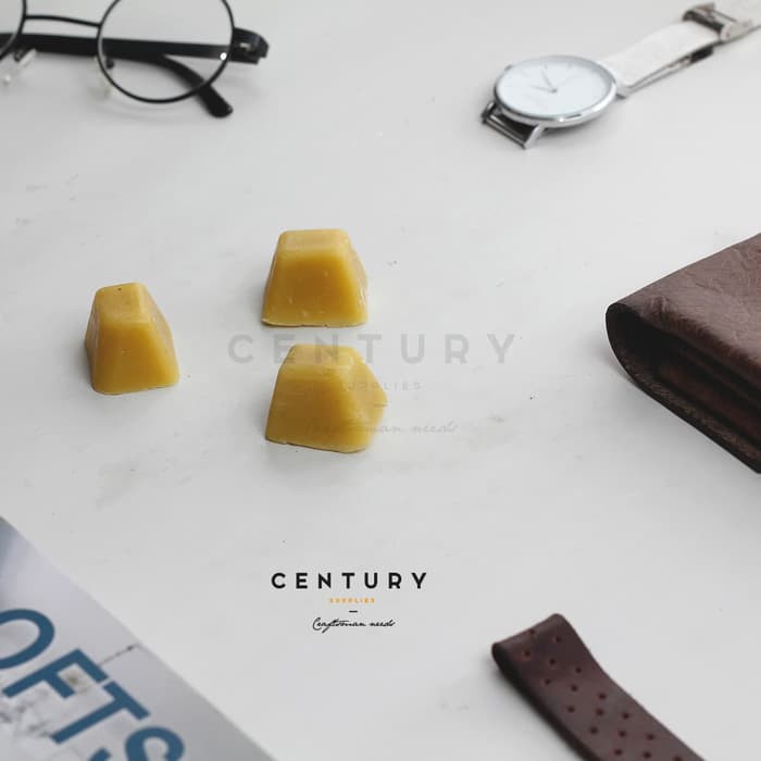 Wax Leather ( Edge - Burnish - LeatherTools - Kulit Nabati - Thread )