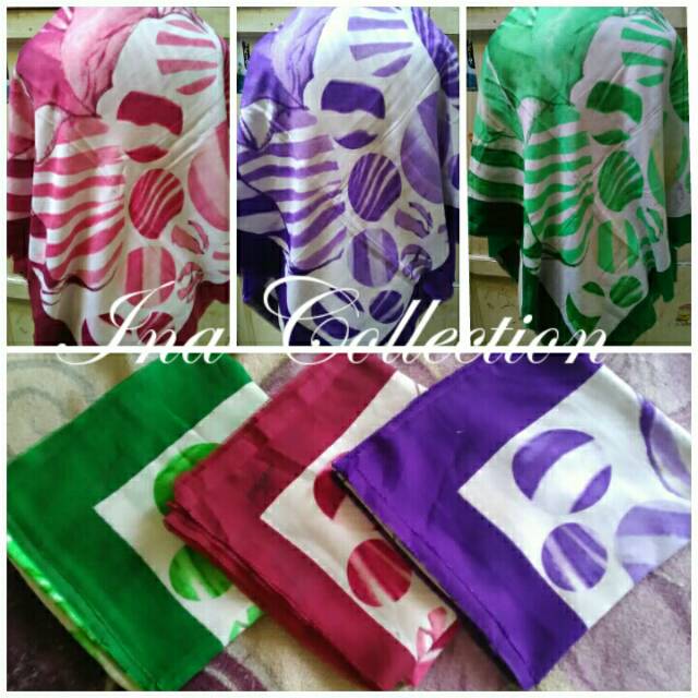 Kerudung Ida Royani motif polka