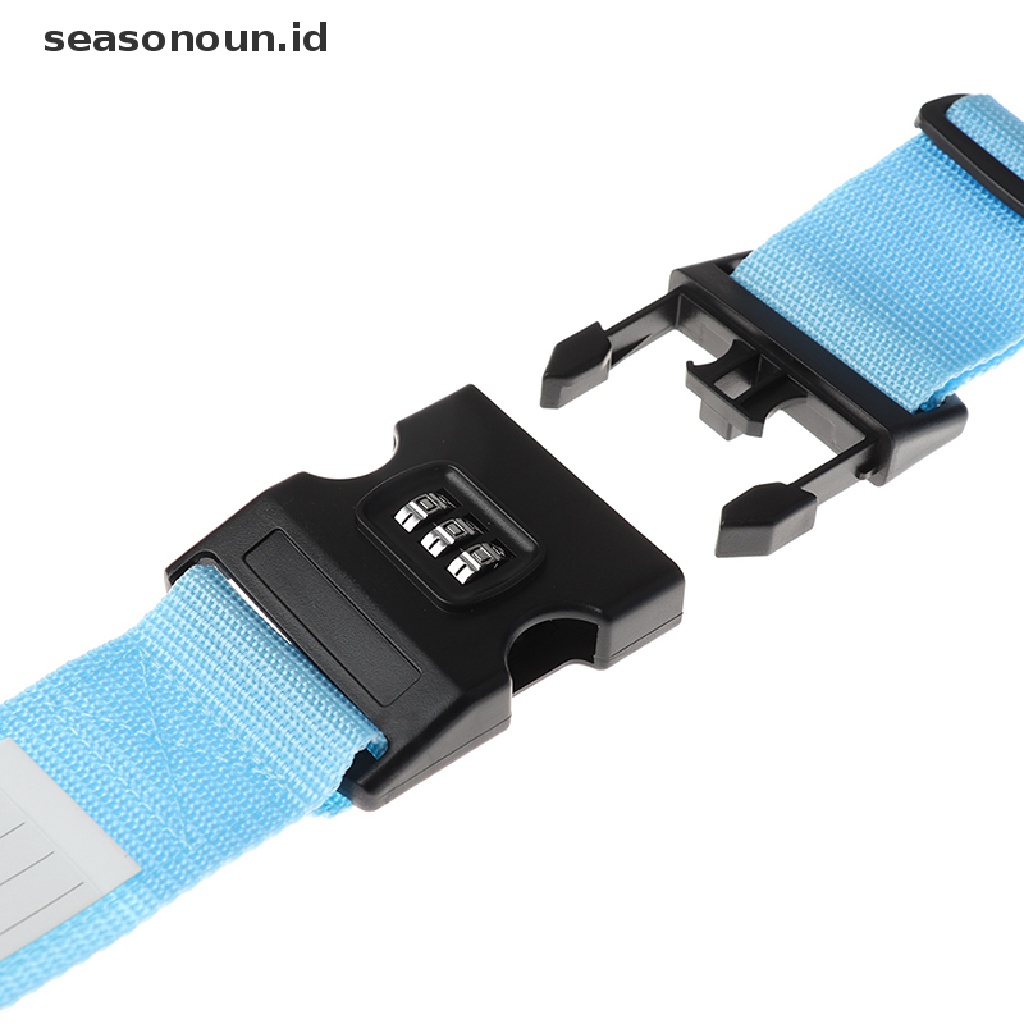 1 Pc Sabuk Strap Koper Bahan Nilon Tahan Lama Untuk Travel