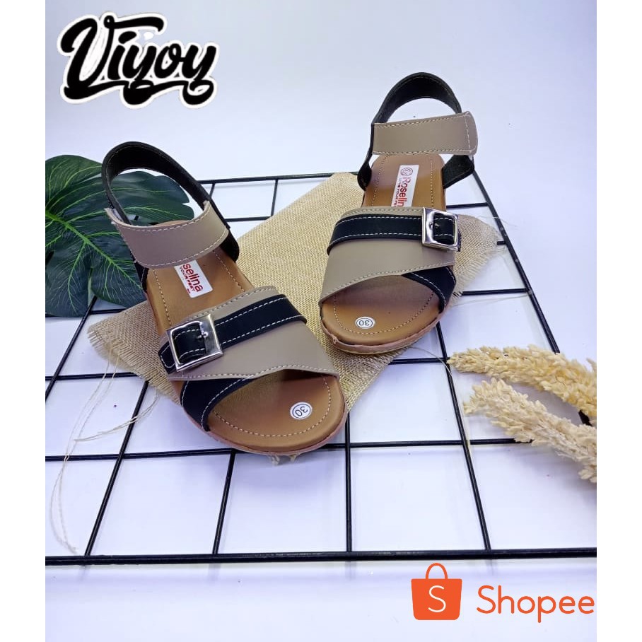 Sandal Anak Wedges Heels Sandal Tinggi Anak Murah EKS Terbaru