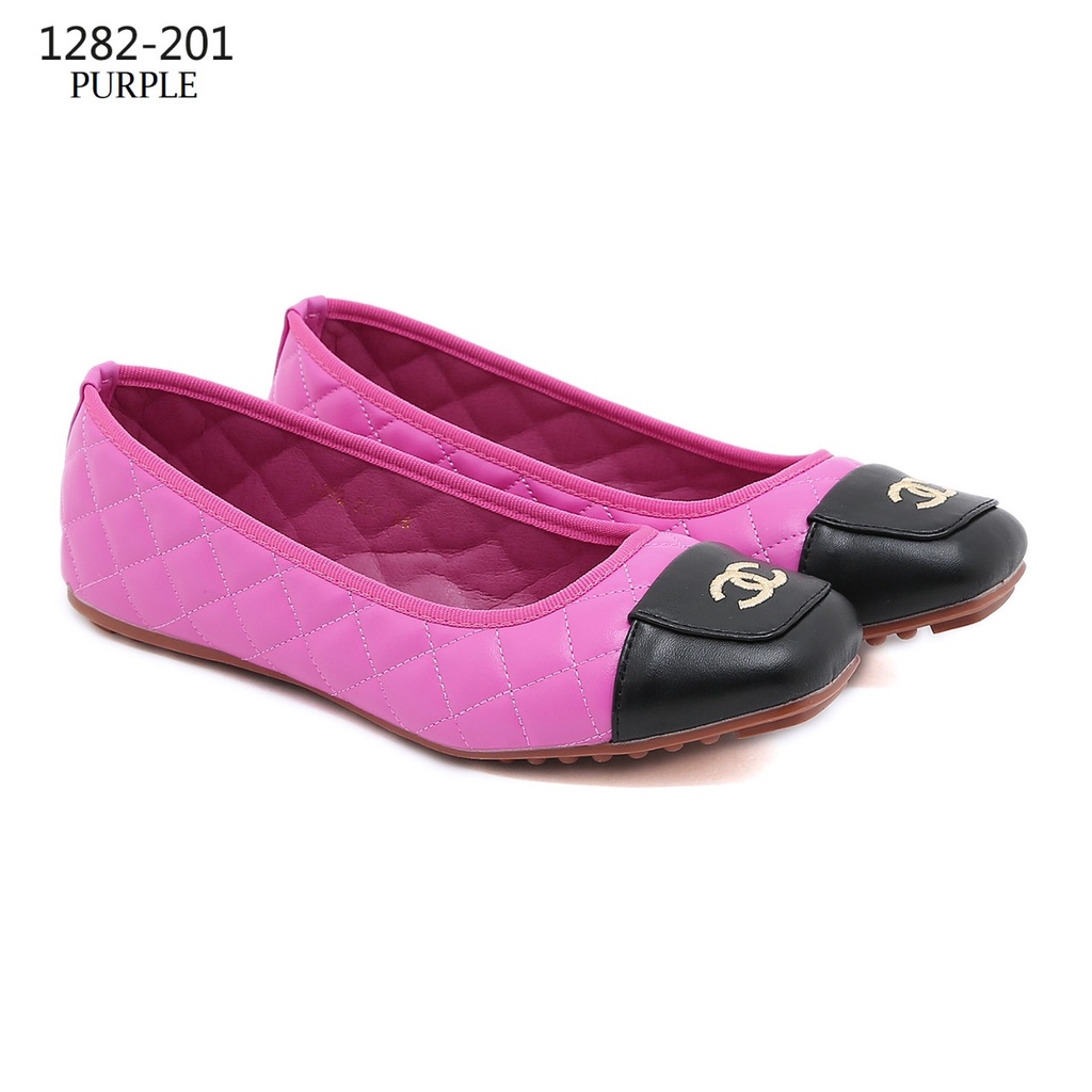 CH CC Logo Flat Shoes 1282-201