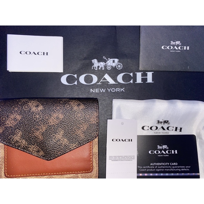 COACH SMALL WALLET ORIGINAL COACH BUTIK