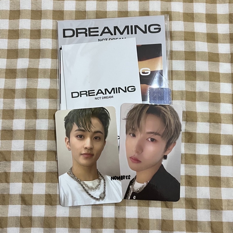 md luggage sticker dreaming (mark renjun)