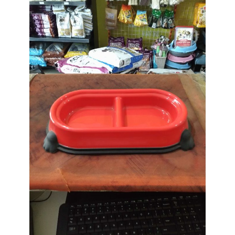 pet bowl mangkok for dog n cat tempat makan P1 anti slip