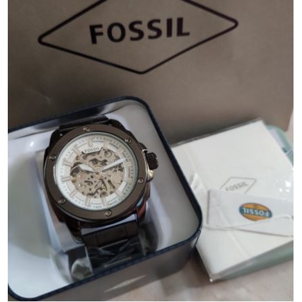 F0SSlL - Jam Tangan Automatic Pria / Jam Tangan Pria Otomatis Tanpa Baterai Free Box Kaleng