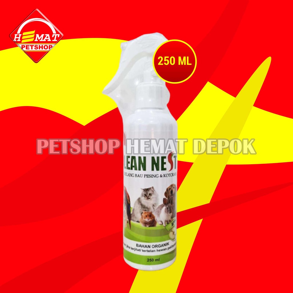 Pengilang Bau Organik Aman Clean Nest Spray 250ml