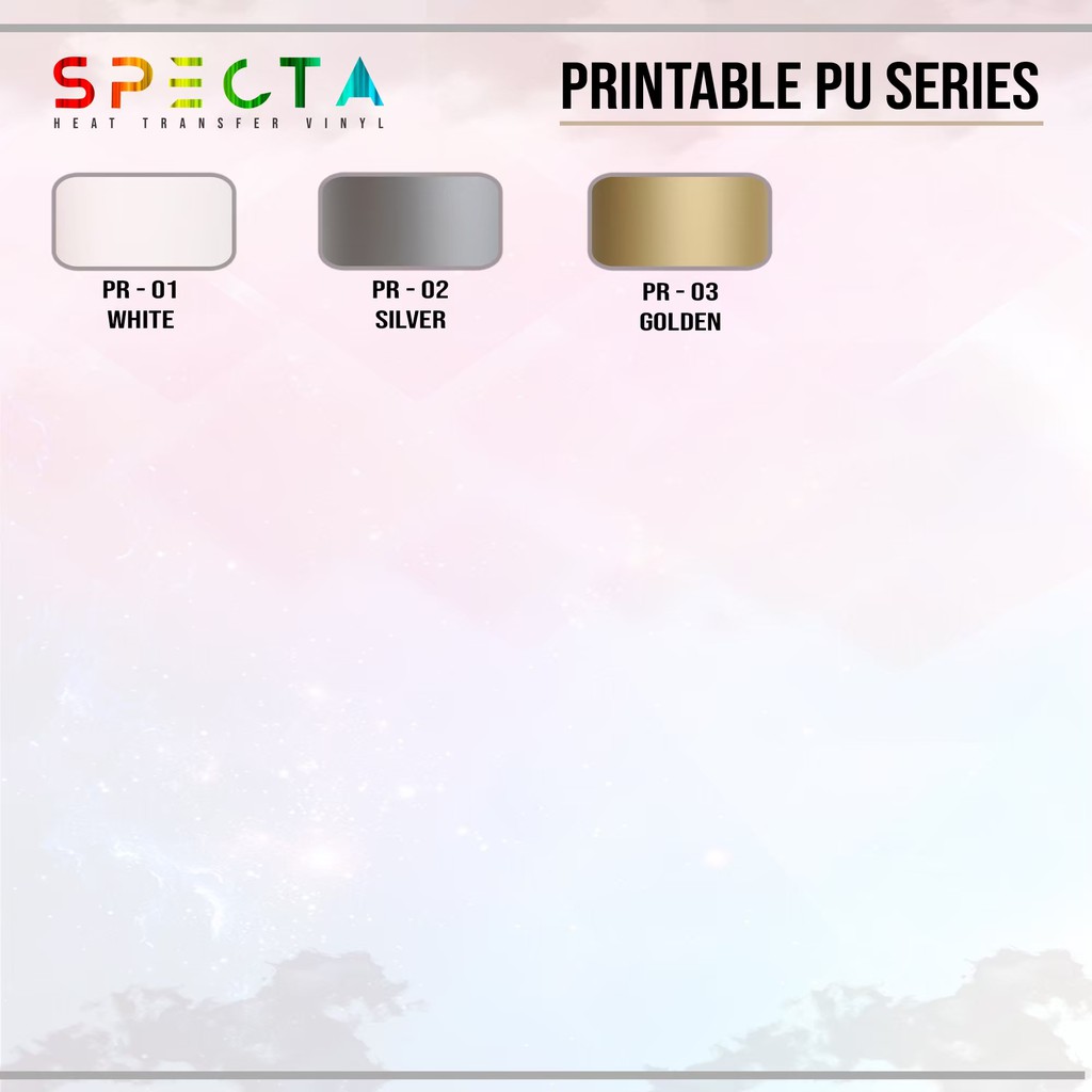 SPECTAFLEX POLYFLEX PRINTABLE PU KOREA ORIGINAL PR-03 VINYL