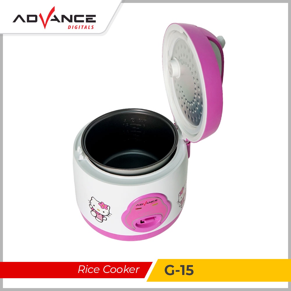 Advance Rice cooker 1.2 L Magic Com 350W G15 Garansi 1 Tahun