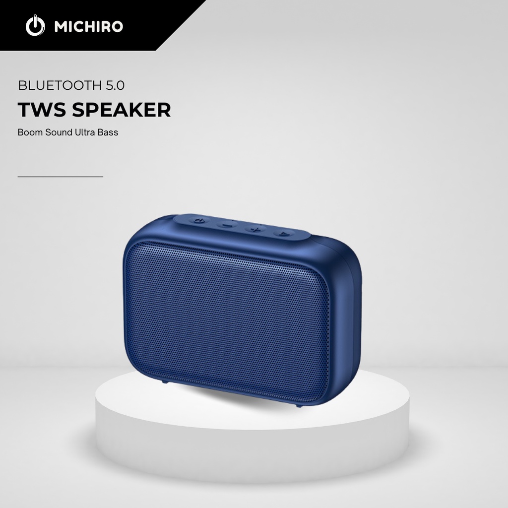 Michiro Speaker Wireless Boom Bass Murah Acome Juicy Bluetooth Speaker A1