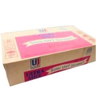 

BAYAR COD SUMISE/SUSU UHT Ultra Milk 125ml Rasa Stroberi