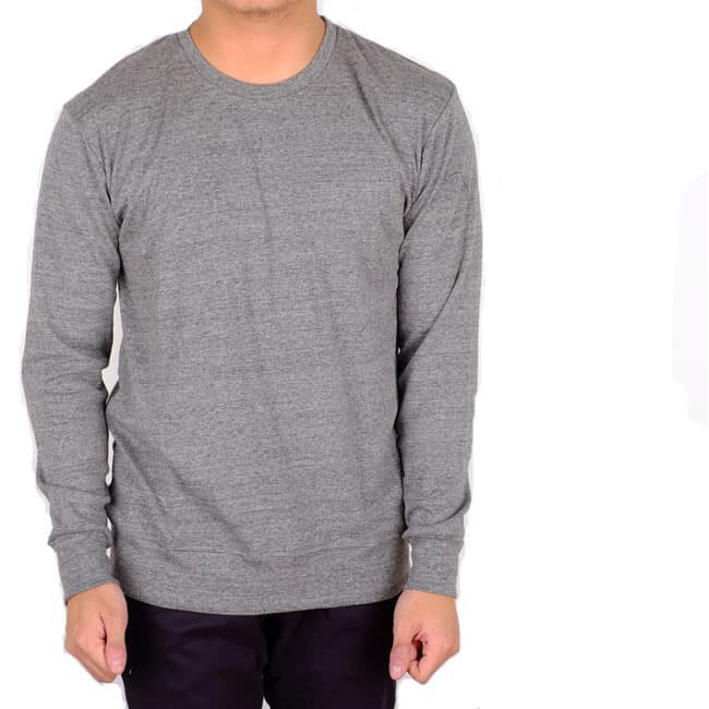 HARGA BERSAIN ** Kaos pria lengan panjang / kaos sweater pria / kaos panjang sweater