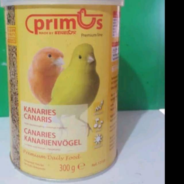 Primus pakan burung kenari multi vitamin ory produk import