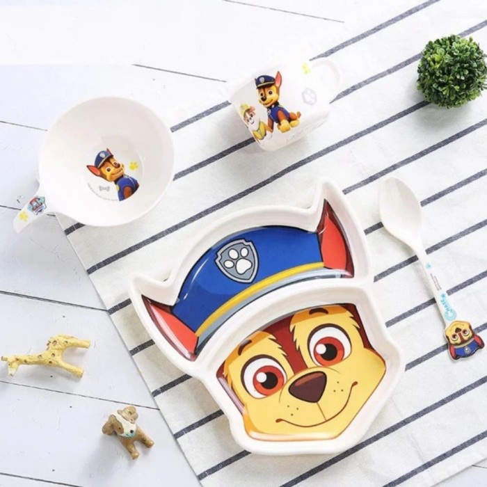 Piring Makan Paw Patrol / Paw Patrol / Gelas Paw Patrol