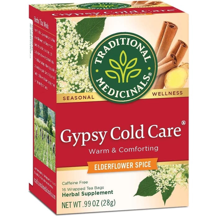 

Traditional Medicinals Gypsy Cold Care 16 TB Teh Herbal Bebas Kafein