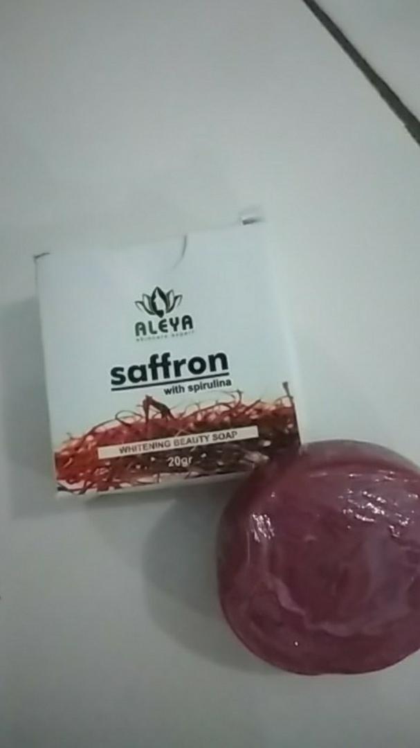 Sabun Saffron Aleya Bpom Pemutih Dan Penghilang Flek Hitam