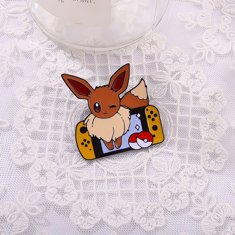 Pin Kerah Pakaian Desain Pokemon Untuk Hadiah Teman