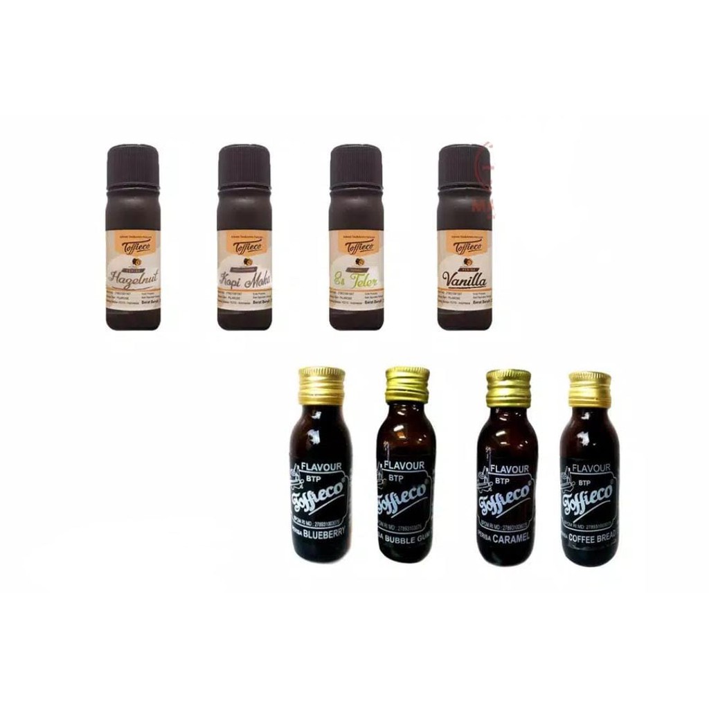 

TOFFIECO PERISA ESSENCE ALMOND BANANA BLUEBERRY COFFEE DURIAN FRAMBOZEN