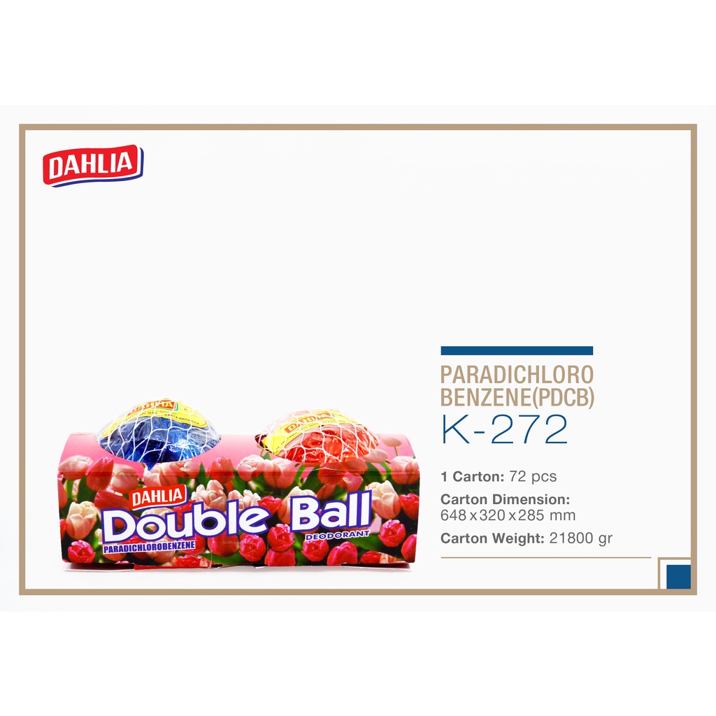 Dahlia K272 Double Ball