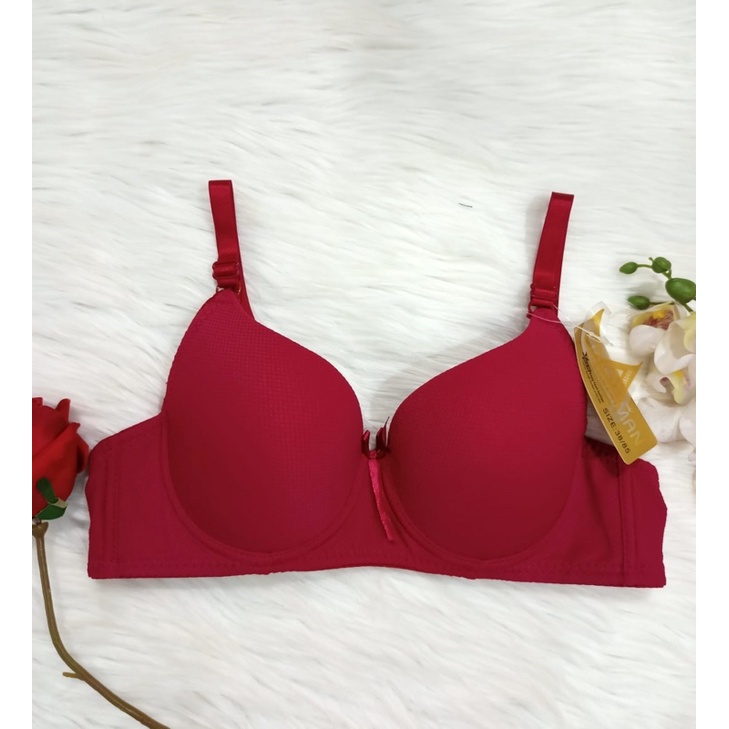 RUMI | Bra BH Fashion Wanita BH Busa Tipis Kawat / KMN 460