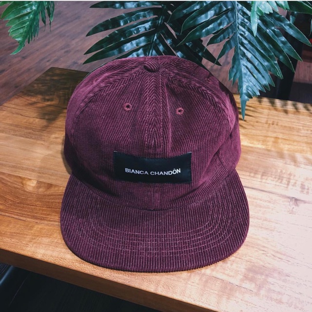 

Bianca Chandôn Logotype Label Polo Cap • Available 2 Colours: Brick & Camel