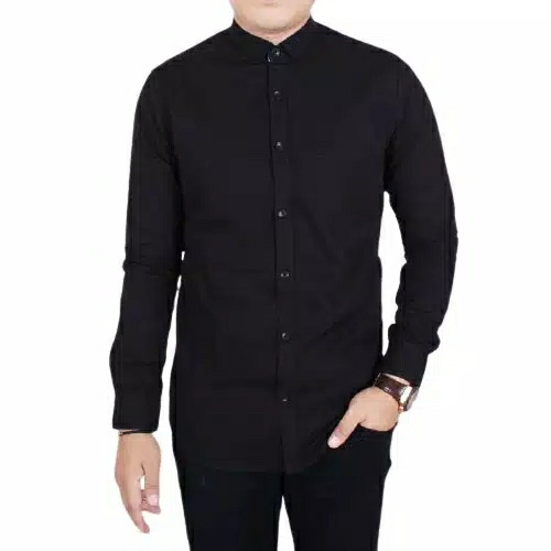 Baju Hem Kemeja Pria Cowok Lengan Panjang Slimfit White Simple putih Warna Laris Polos Distro Grosir Murah Kemeja putih lengan panjang kemeja pria putih lengan panjang kemeja polos putih lengan panjang kemeja putih kerja Kemeja putih kantor terlaris