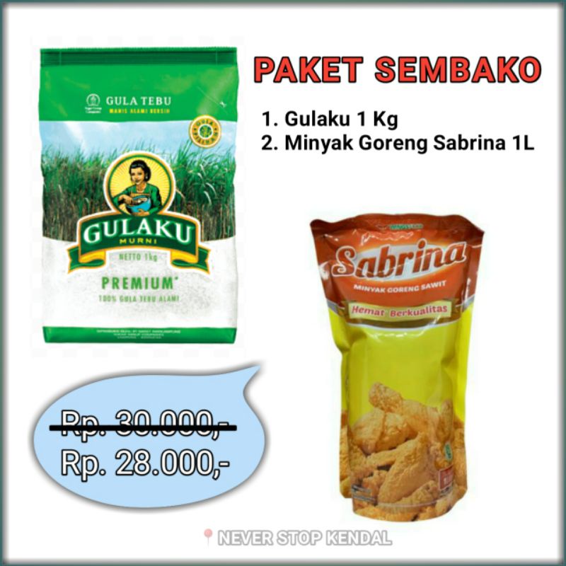 Paket Sembako 30ribu