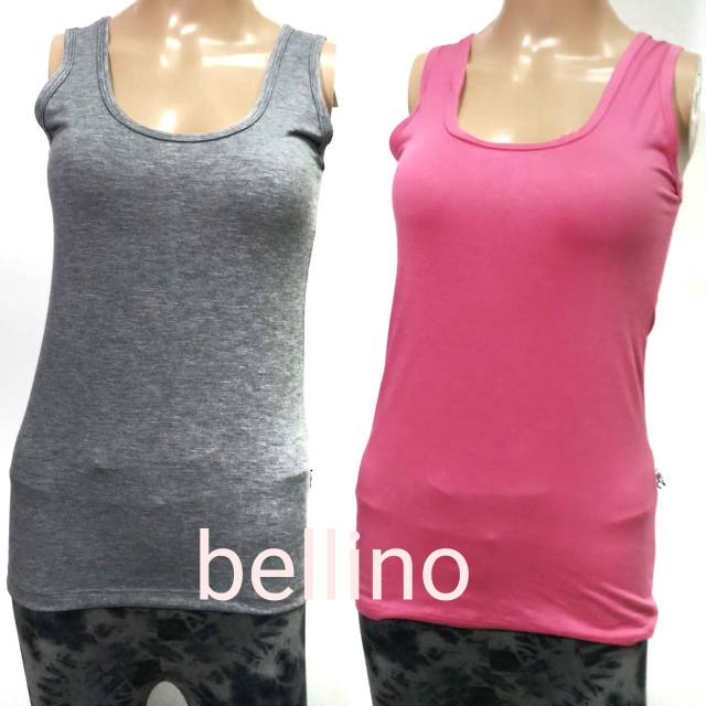 Singlet Wanita U Can See Kaos Dalaman Olahraga Cewek Tanktop Polos Super Soft All Size Adem-2
