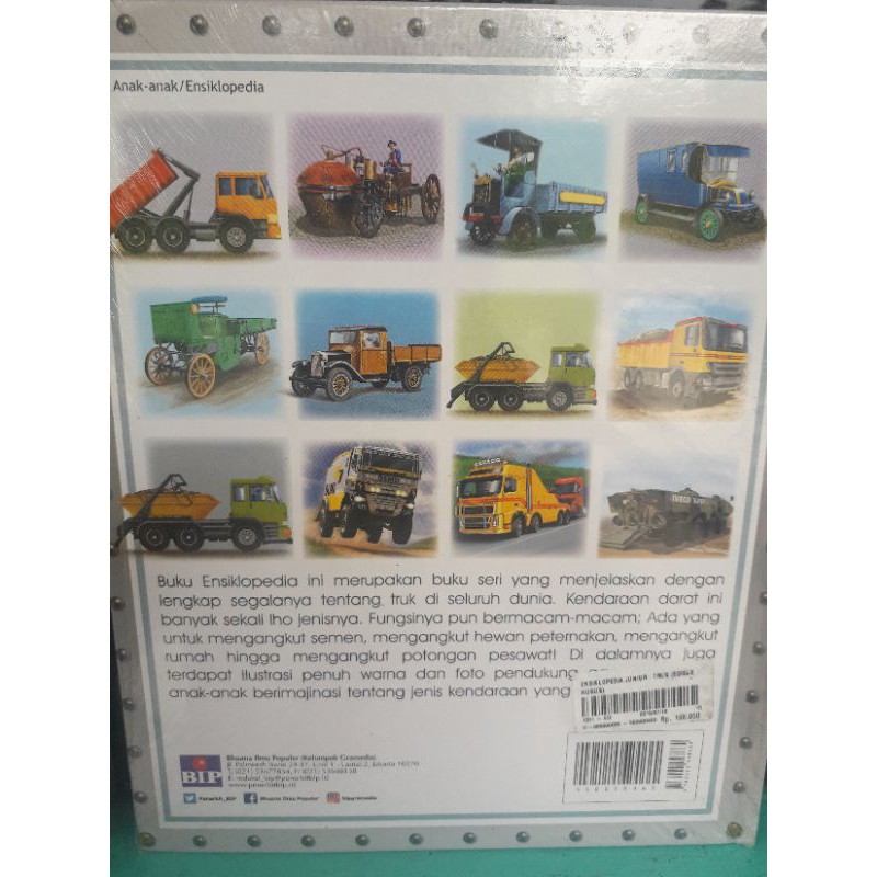 buku anak ensiklopedia junior (TRUK)