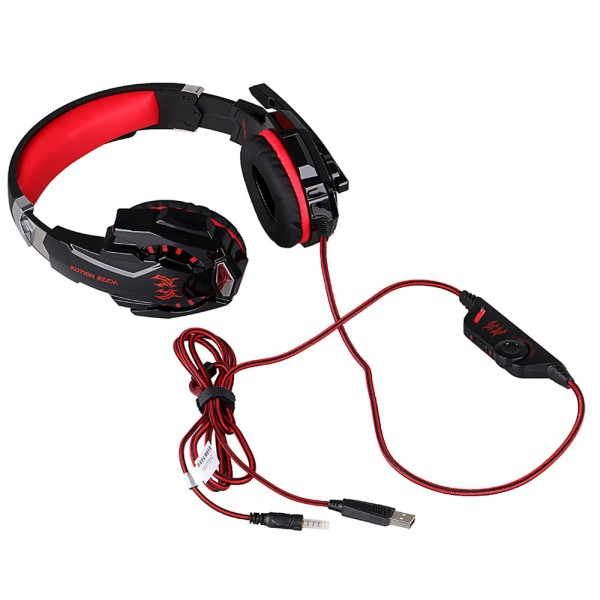 ORIGINAL Pro Gaming Headset KOTION EACH G9000 Twisted with LED Light