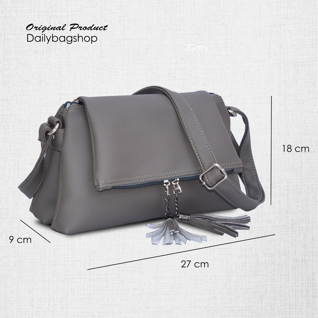 TAS SELEMPANG BAHU WANITA CORN SLING BAG TAS WANITA DUA RUANG